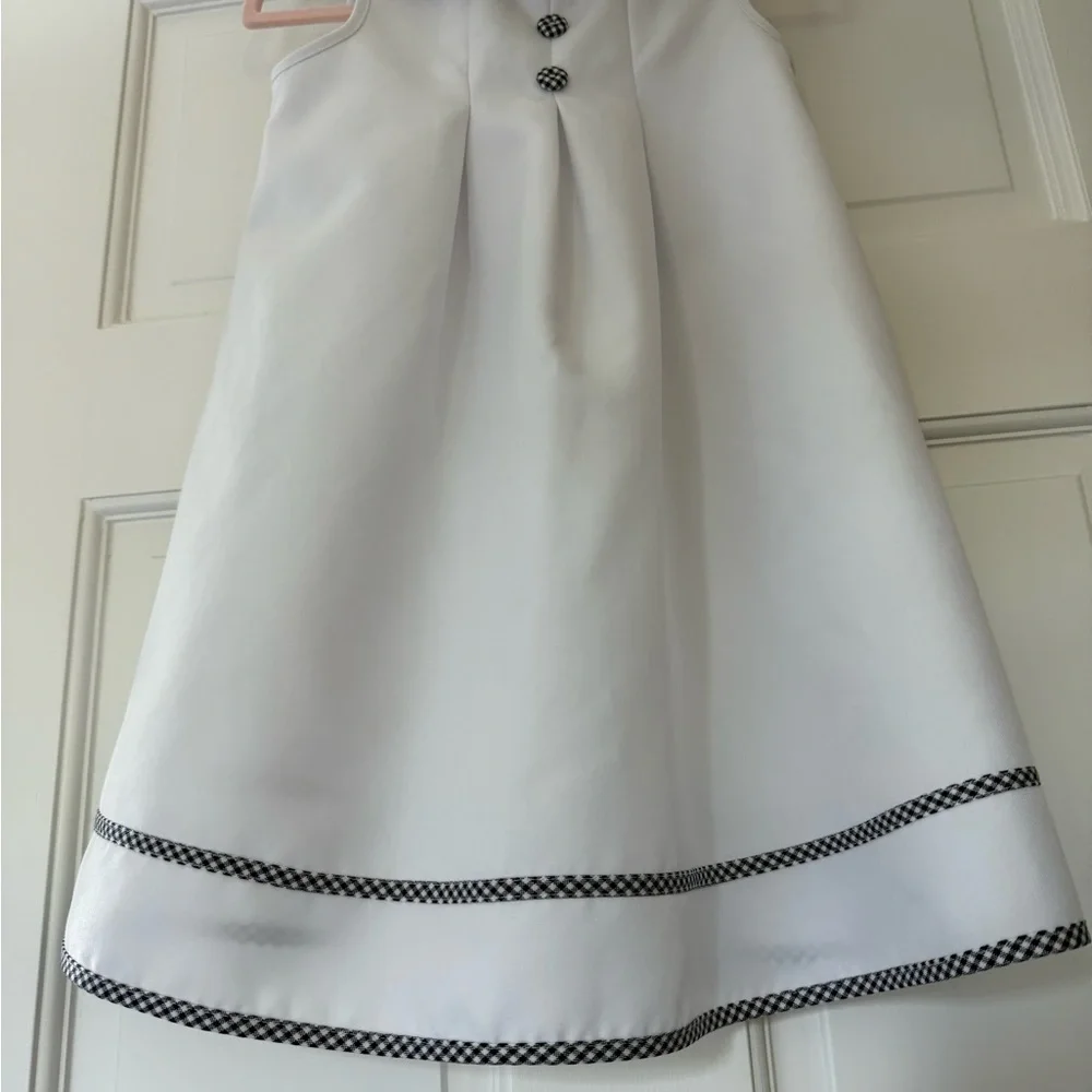 Bonnie Jean White Sleeveless A-Line Dress for Weddings - Picture 3 of 10